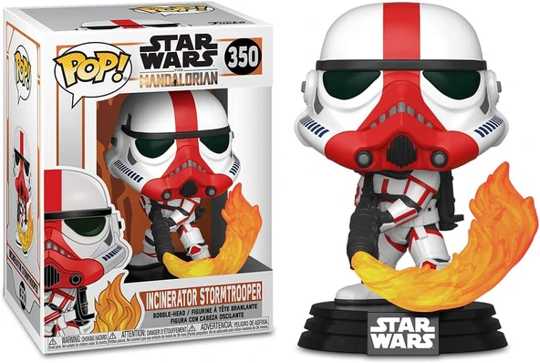 Funko Pop Star Wars Mandalorian Incinerator Figür ürün görseli 1