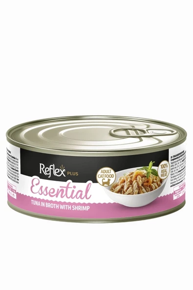Reflex Plus Et Suyunda Ton Balığı ve Karidesli Kedi Yaş Mama Konservesi 70 Gr ürün görseli 1