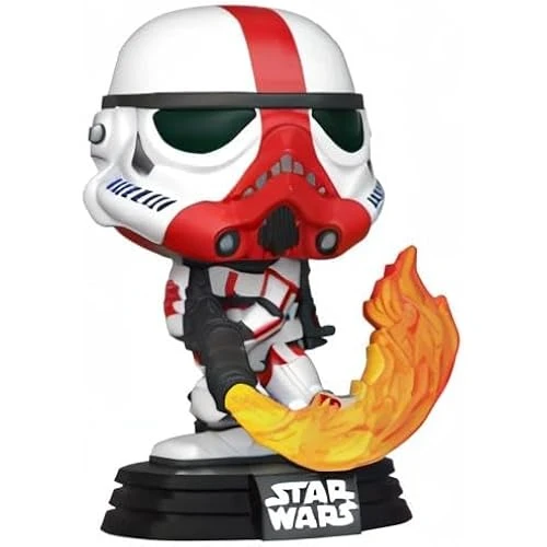 Funko Pop Star Wars Mandalorian Incinerator Figür - Resim 4