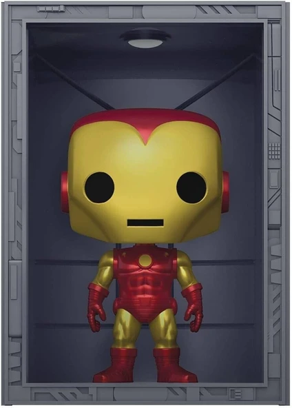 Funko Pop! Marvel: Iron Man Hall Of Armor Model 4 Deluxe Vinil Figür ürün görseli 1