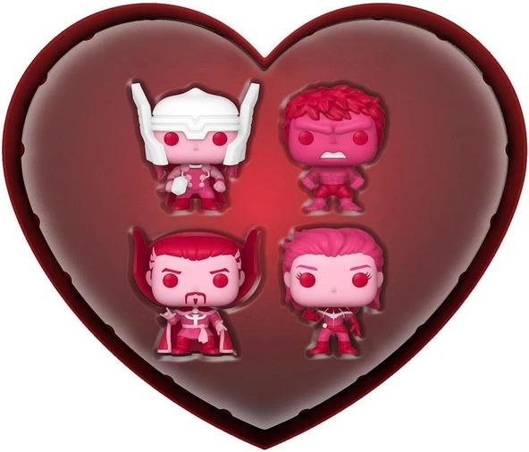 Funko Pocket Funko Pop Figür: Marvel Classic Valentines Box 4Pc ürün görseli 1