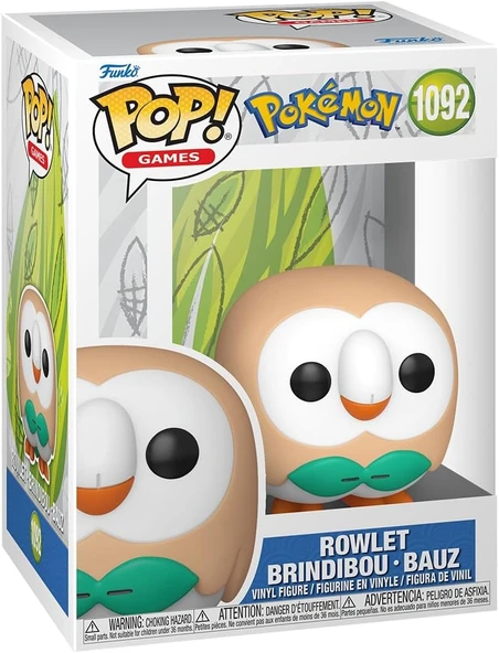 Funko Pop Games: Pokemon- Rowlet ürün görseli 1