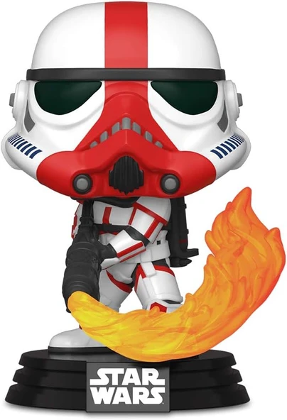 Funko Pop Star Wars Mandalorian Incinerator Figür - Resim 2