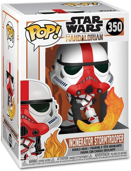 Funko Pop Star Wars Mandalorian Incinerator Figür - Resim 3