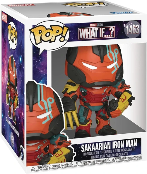 Funko Nita Toys Pop Deluxe Marvel: What If S2 - Sakaarian Iron Man 6" Figür ürün görseli 1