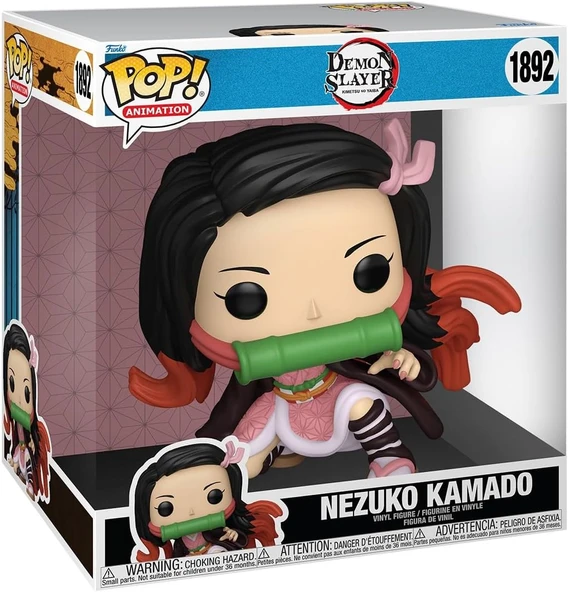 Funko Pop Animation: Demon Slayer- Nezuko Kamado 10 İnç, Oyuncak Figür ürün görseli 1