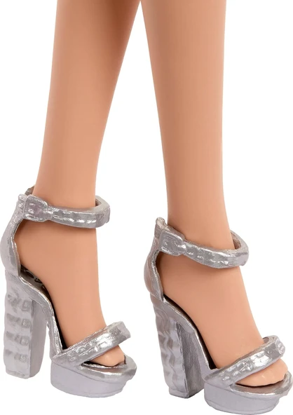 Barbie 80.Yıl Kırmızı Elbiseli, Jgd25 - Resim 7