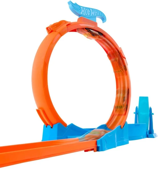 Hot Wheels Track Creator Triple Loop Kit, Jdw39 - Resim 3