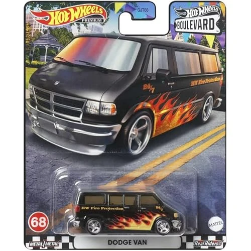 Hot Wheels Premium Boulevard #68 Dodge Van ürün görseli 1