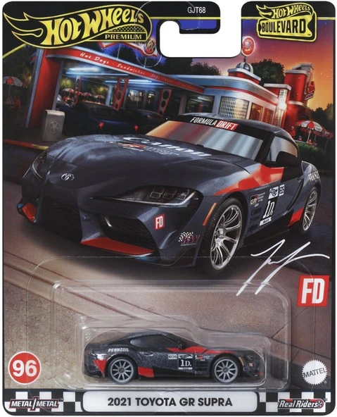 Hot Wheels Boulevard Premium Araçlar Gjt68 - Hrt56 2021 Toyota Gr Supra ürün görseli 1