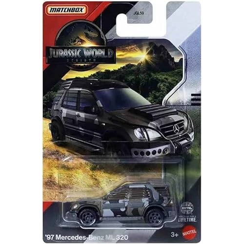 Matchbox '97 Mercedes-Benz Ml 320 (1/64) Jurassi̇C World - Jgl14 ürün görseli 1