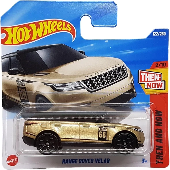Hot Wheels - Range Rover Velar - Then And Now 2/10 - Hyy63 - Kısa Kart - Land Rover - Metalik Altın ürün görseli 1
