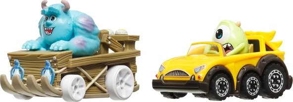 Hot Wheels Raceverse 2'Li Paket Hrt55 Hrt93 Sulley Ve Mike Wazowski ürün görseli 1