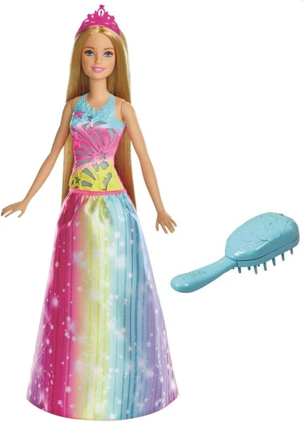 Barbie - Dreamtopia Sihirli Saçlar Prensesi (Mattel Frb12) ürün görseli 1