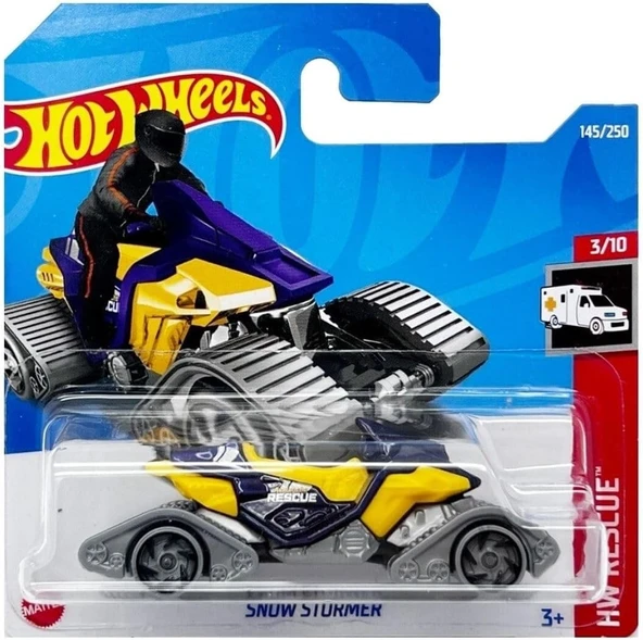 Hot Wheels 1:64 Rescue Snow Stormer Hcw54 ürün görseli 1