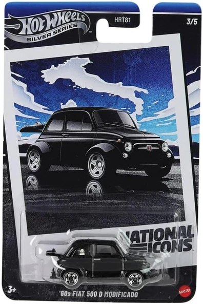 Hot Wheels Koleksiyoncu Aracı 60S Fiat 500D Koleksiyoncular Için ürün görseli 1
