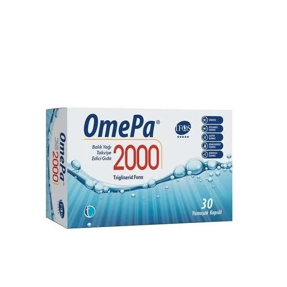 Omepa Balık Yağı 2000 30 Yumuşak Kapsül ürün görseli 1