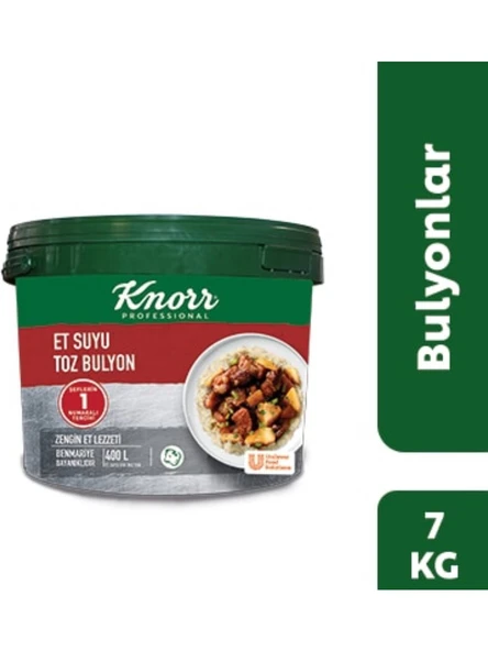 Knorr FS Et Suyu Toz Bulyon 7 KG Profesyonel Lezzet Bazı ürün görseli 1