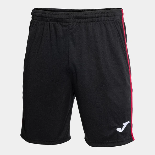 Joma 102252.106 Open III Erkek Siyah Kırmızı Tenis Şort ürün görseli 1