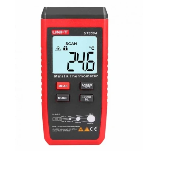 Unit UT 306A Mini infrared Termometre ürün görseli 1