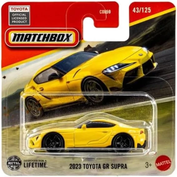 2023 Toyota Gr Supra (1/64) Yellow - 2025 Case ürün görseli 1