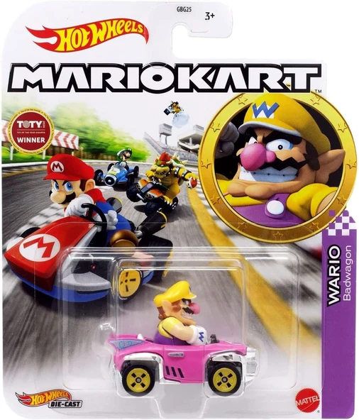 Hot Wheels Mario Kart Wario - Badwagon ürün görseli 1