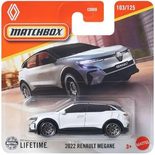 Matchbox 2022 Renault Megane - White (1/64) Jbr45 ürün görseli 1