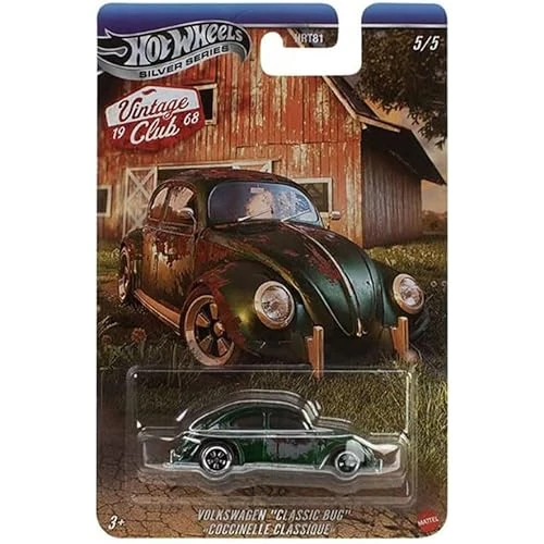 Hot Wheels Volkswagen Beetle "Classic Bug" (1/64) Vintage Club 5/5 - Jky35 ürün görseli 1
