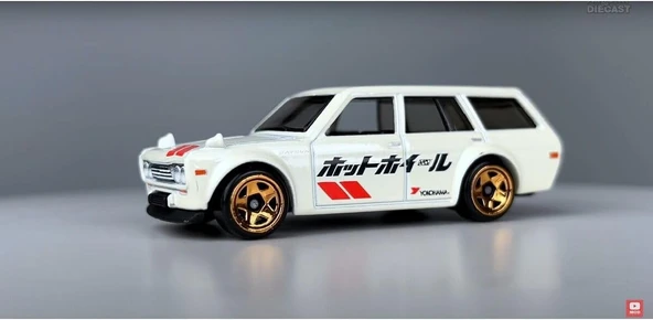 New 2024 Hot Wagons Datsun Bluebırd Wagon (510) Hot Wheels Model Koleksiyon Araba ürün görseli 1