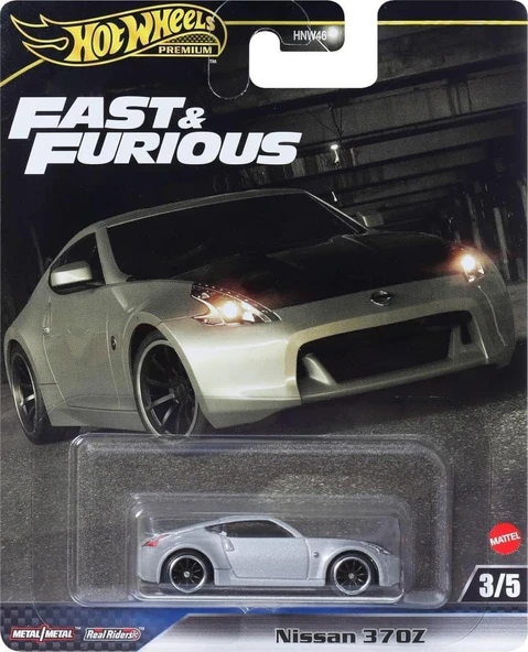 Hot Wheels Fast-Furious Premium Araba Nissan 370Z Hnw46-Jbl91 ürün görseli 1