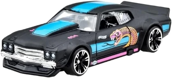 Hot Wheels Neon Yarışlar Temalı Arabalar Jby97 Neon Speeders '70 Chevy Chevelle ürün görseli 1