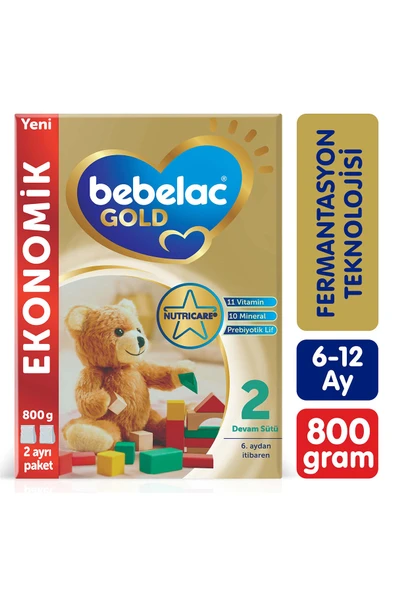 Bebelac Gold 2 Çocuk Devam Sütü 800 g ürün görseli 1