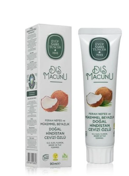 Eyüp Sabri Tuncer Hindistan Cevizi Özlü Diş Macunu 90ml ürün görseli 1