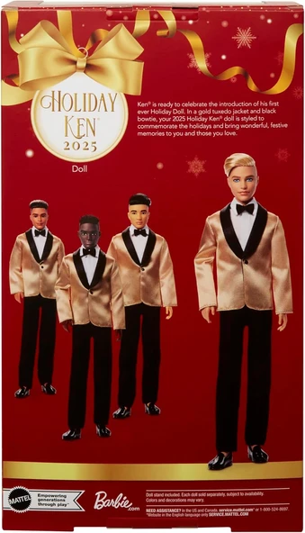 Barbie Holiday Ken, Jgk55 - Resim 6