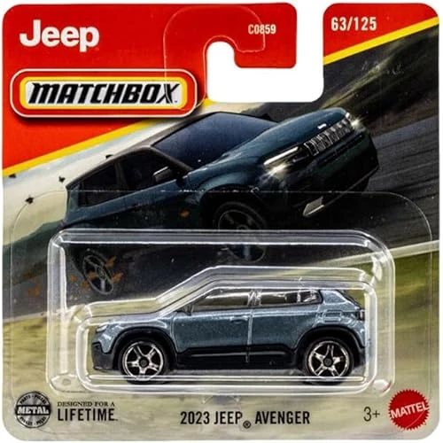 Matchbox - 2023 Jeep Avenger - Metalic Blue (1/64) Jbn99 ürün görseli 1