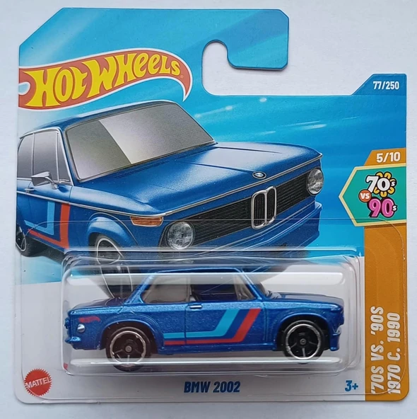 Hw Hot Wheels - Bmw 2002 - Blue - Jbb61-2025 ürün görseli 1