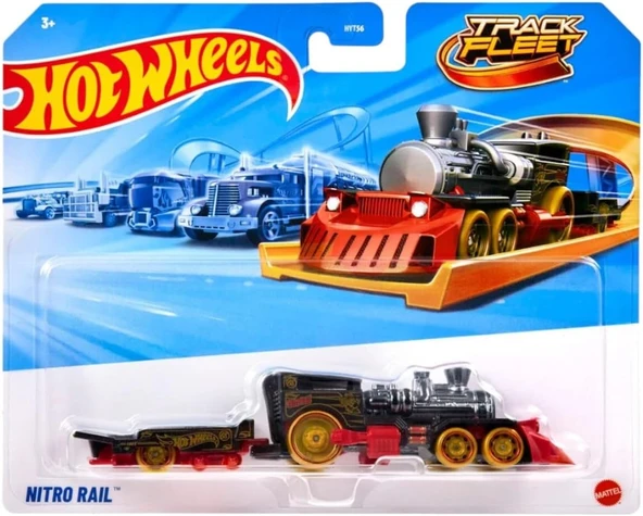 Hot Wheels Track Fleet Nitro Rail Oyuncak Araba, Jcm60 ürün görseli 1