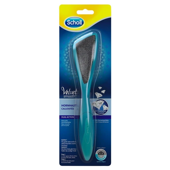 Scholl Velvet Smooth Çift Etkili Manuel Ayak Törpüsü ürün görseli 1