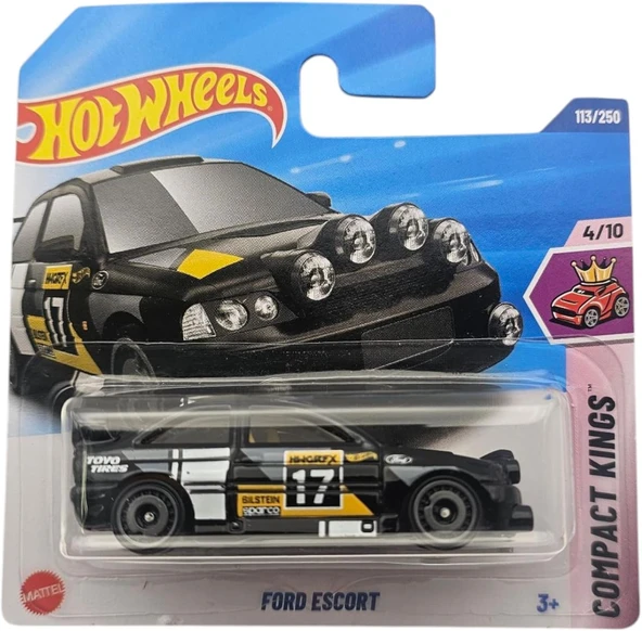 Hot Wheels - Ford - Compact Kings 4/10 - Jbb17 - Short Card - Toyo Tires - Bilstein - Sparco - Matte ürün görseli 1