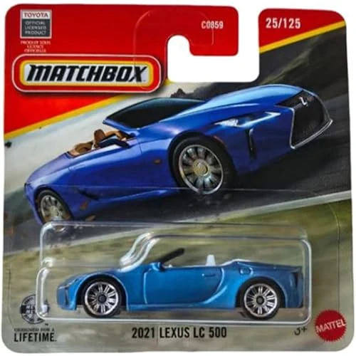 Matchbox - 2021 Lexus Lc 500 - Dark Blue (1/64) Jhm57 ürün görseli 1