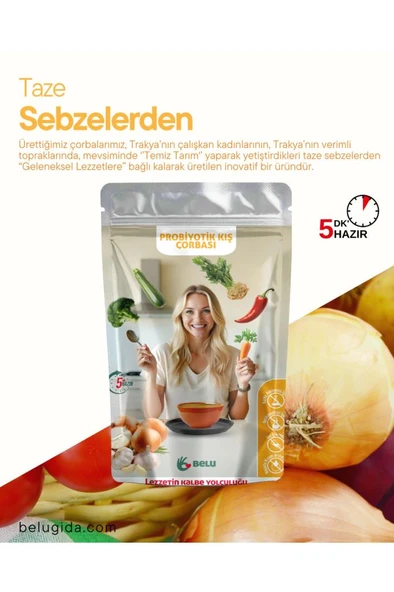 Belu Şehriyeli Probiyotik Kış Çorbası - Resim 3