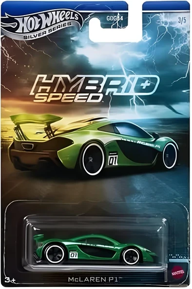 Hot Wheels Mclaren P1 (1/64) Hybrid Speed 3/5 ürün görseli 1
