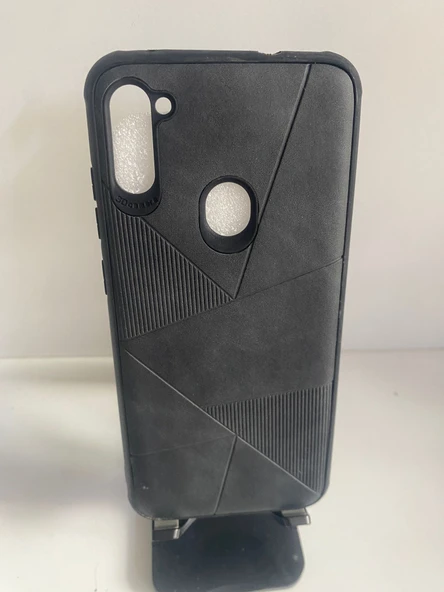 SAMSUNG M11 SİYAH DERİ KILIF ürün görseli 1