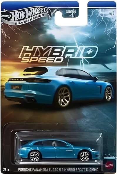 Hot Wheels Porsche Panamera Turbo S E-Hybrid Sport Turismo (1/64) Hybrid Speed 4/5 ürün görseli 1