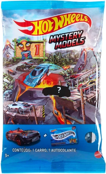 Hot Wheels Oyuncak Araba, Içinden Nadir Veya Çok Nadir Araç Çıkabilen Opak Sürpriz Paket Içinde 1:64 ürün görseli 1