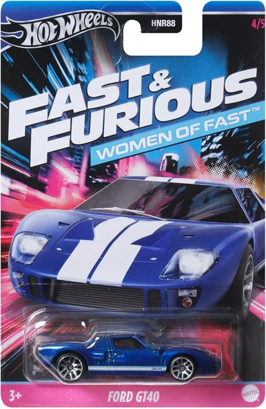 Hot Wheels Fast & Furious Ford Gt40 - Women Of Fast (1/64) ürün görseli 1