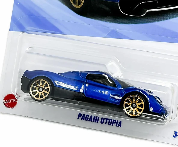 Hot Wheels - Pagani Utopia - Peak Persuit 4/10 - Jbb38 - Short Card - Mavi Metalik - Mattel 2025-1:6 ürün görseli 1