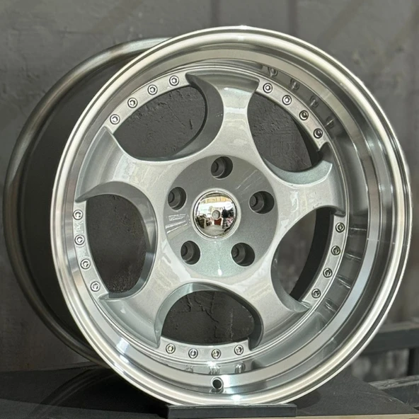 5*120*17*9.5 SİLVER/CHROME BASKENT JANT MODELİ (ARKA)(1Ad) - Resim 2