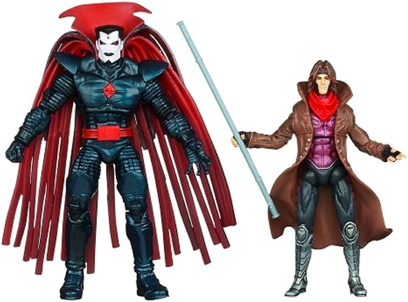 Marvel Universe X-Men Gambit  & Mister Sinister - 9 cm - Resim 2