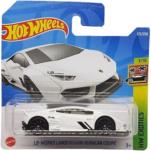 Hot Wheels - Lb Works Lamborghini Huracan Coupe - Hw Exotics 3/10 - Hct97 - Short Card - Lb Works - ürün görseli 1